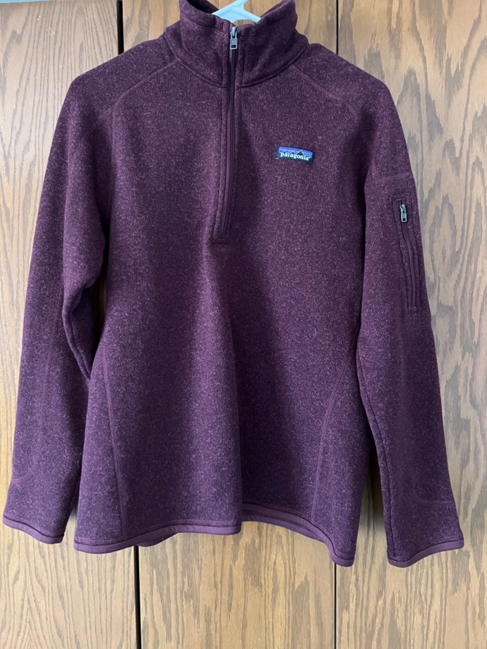 Patagonia Women's Deep Plum Half-Zip Pullover